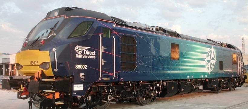 Class 88 gets DRS livery
