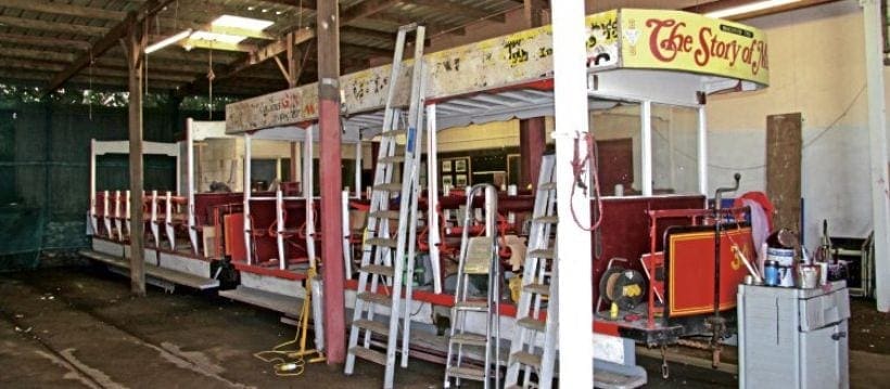 Redundant Douglas Horse Trams auctioned