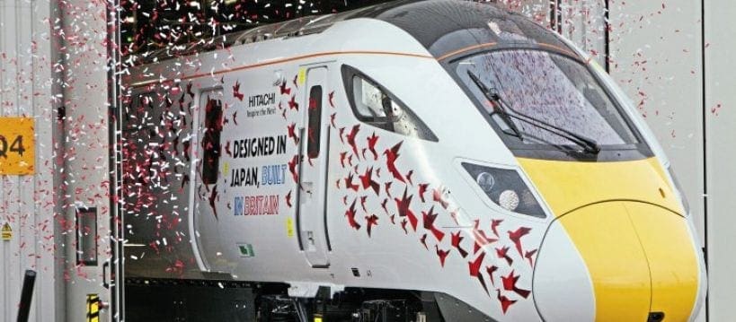 First British-built Class 800 IEP completed