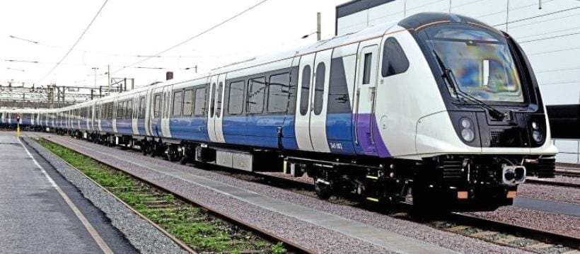 First Elizabeth line train delivered to Ilford