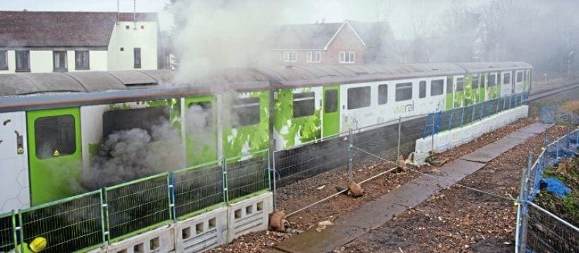 Vivarail loses trial funding after train fire