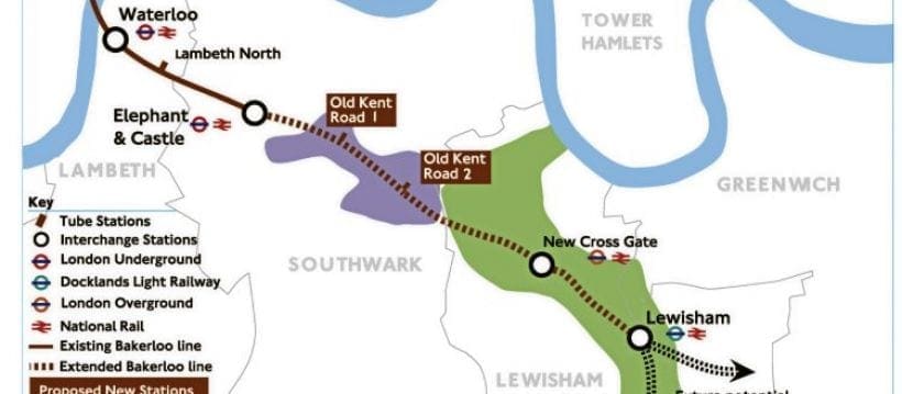 Route announced for Bakerloo line extension project