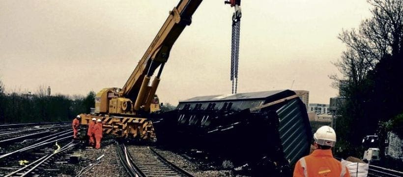 Freight train derailment disrupts SE London