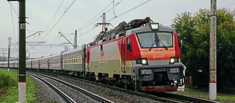 ‘One million km’ milestone for RZD’s first EP20 ‘Olympus’ locos