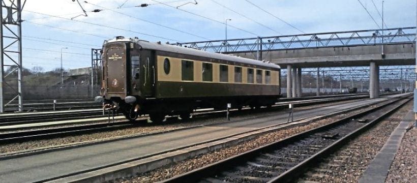 1927-built Pullman makes historic journey through the Channel Tunnel