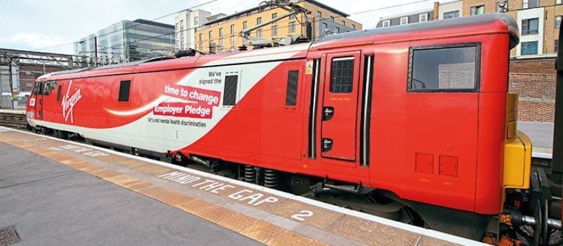 Virgin East Coast loco aims to highlight mental health issues