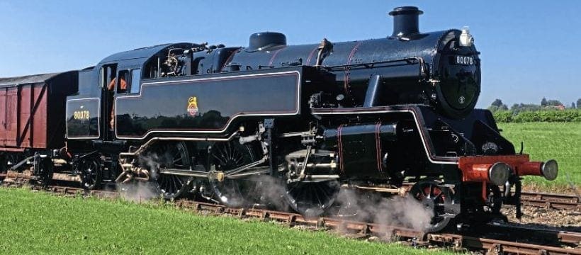 Mid-Hants and Spa Valley for overhauled No. 80078