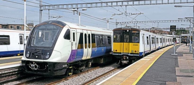 Class 345 Crossrail EMU launched into traffic