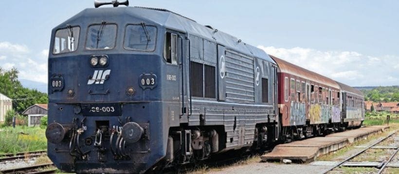 Tito’s locos working international trains in Serbia