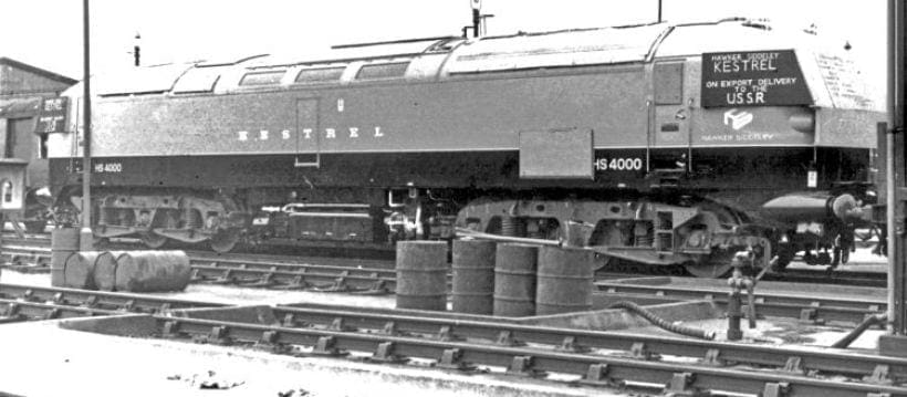 Kestrel at Crewe and Class 47 alternators