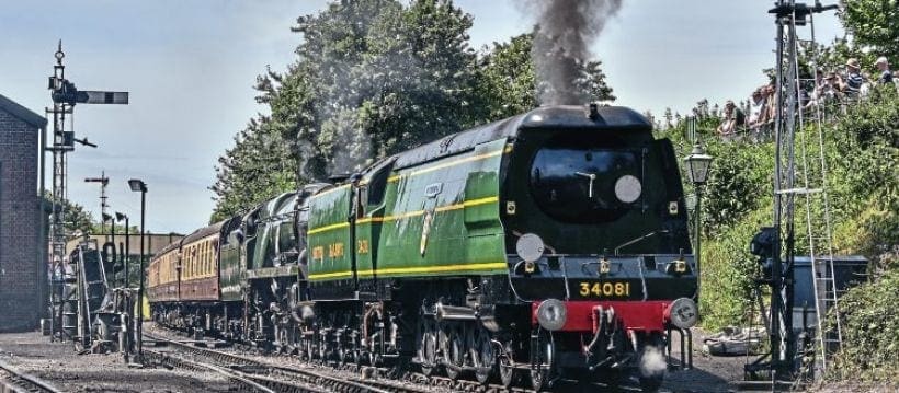 Thousands at Mid-Hants for gala marking 50 years since Southern steam bowed out