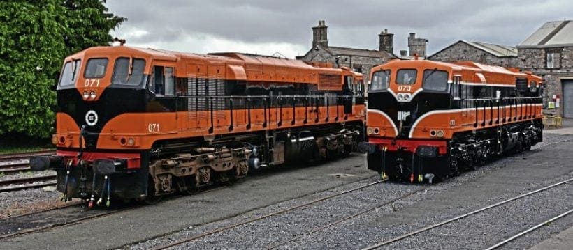 Thirty years of Irish Rail marked with ‘retro’ orange & black livery