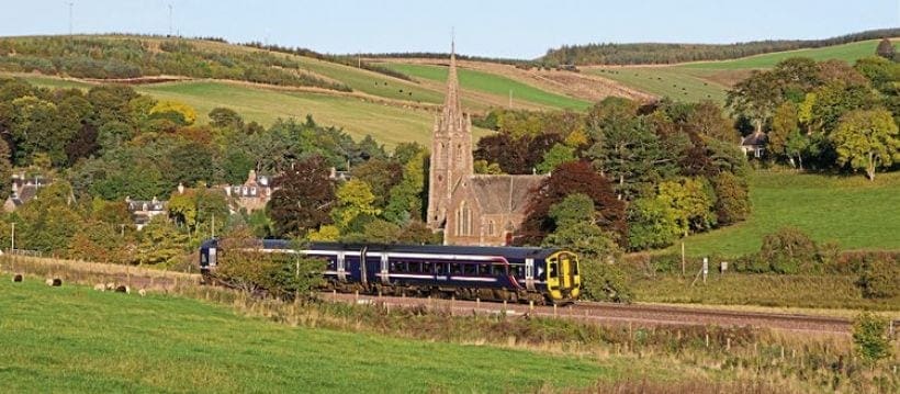 Spotlight on Britain’s newest line – the Borders Railway… one year on