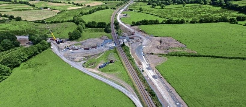 £7.5million rail safety project at Talerddig