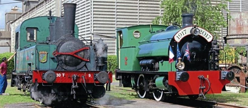 100-year-old Bagnall-built loco back in service in France