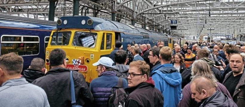 RM Class 50 charity special hits 100mph
