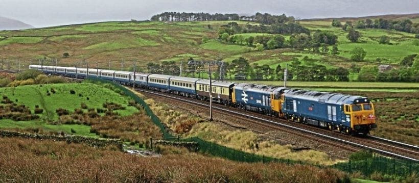 Practice and Performance: Shap and Beattock Class 50s take the high road