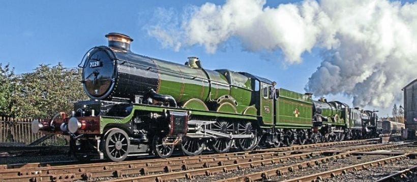 Family affair as Clun Castle is recommissioned at Tyseley