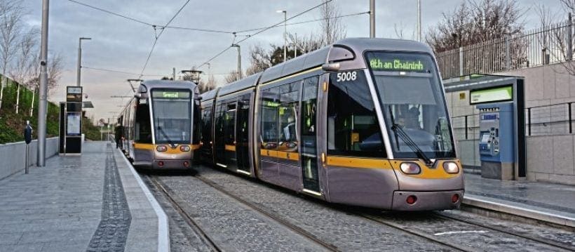 Taoiseach opens Dublin’s Luas Cross City line