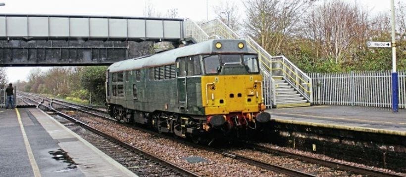 Last Class 31 exits the main line