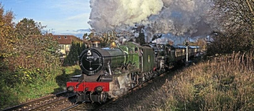 ‘Witherslack’ and ‘S160’ go south as West Somerset celebrates the GWR