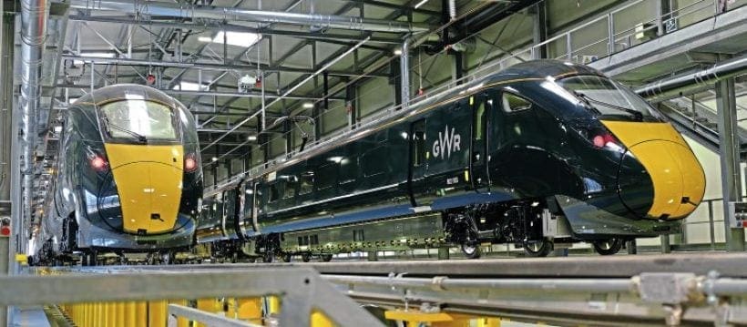 Hitachi rolls out first Italian-built ‘802s’ for GWR