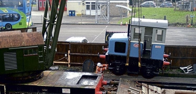 Swanage’s first loco placed on display in museum
