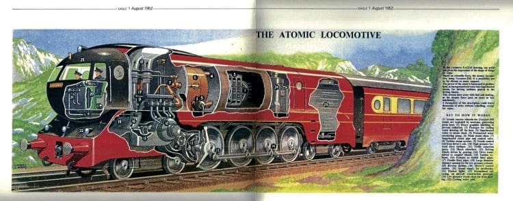 Remember the atomic locomotive idea?