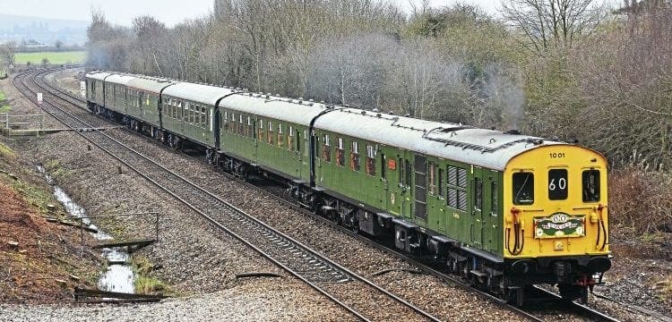 First 2018 outing for Hastings DEMU – then rare journey to East Anglia