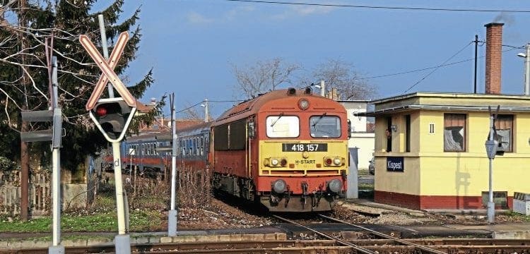 Electrification takes over from  diesel operation in Budapest