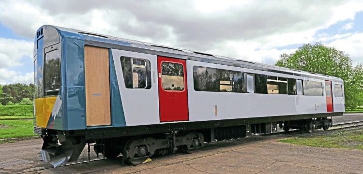 First glimpse of WM Trains’ Class 230 DMU