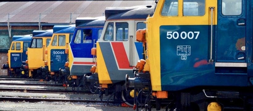Class 50s @50 line-up shaping up very nicely
