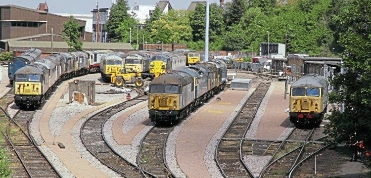 Improvements for stabling trains at Leicester depot