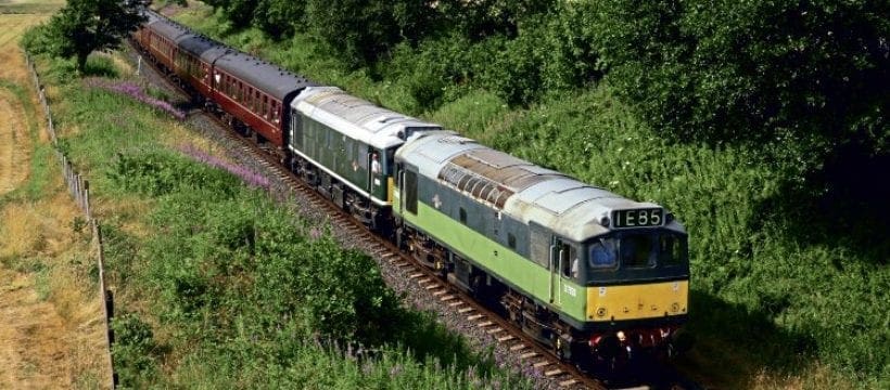 Heatwave brings out East Lancashire diesels