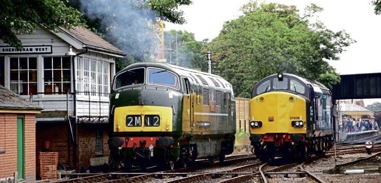 North Norfolk diesel gala becomes a mixed traction event after home fleet shortage