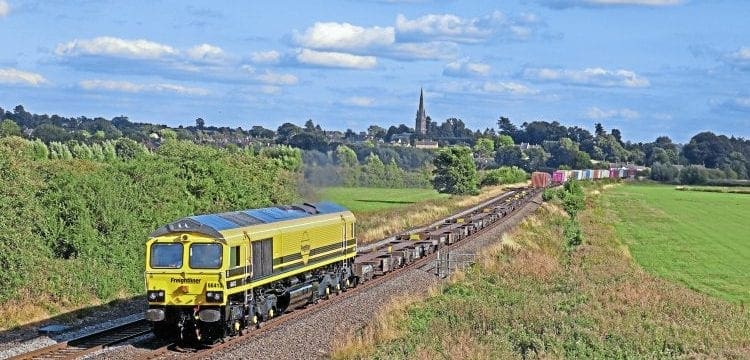 Freightliner Class 66 gets Genesee & Wyoming livery