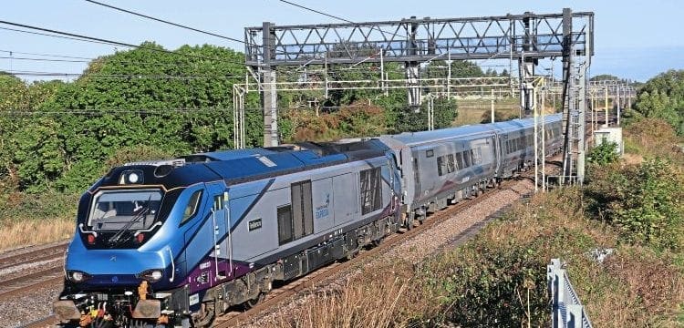 TPE begins testing Mk5a carriage sets on WCML