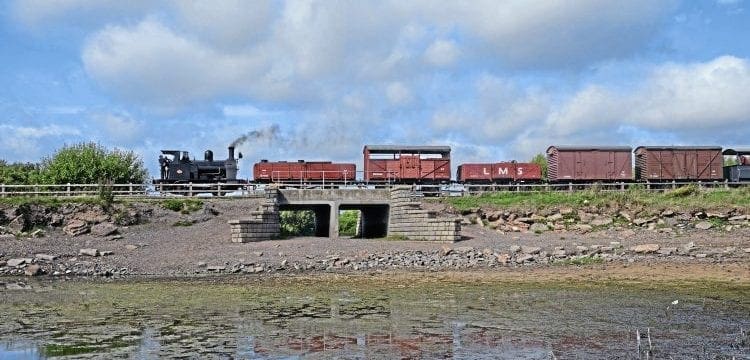 Staffordshire-built treble at Chasewater Railway gala