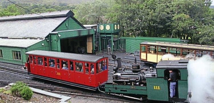 Historic visit of Swiss loco to Llanberis