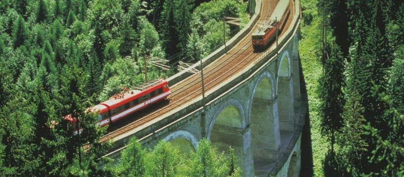 Mountains and railways create unforgettable journeys!