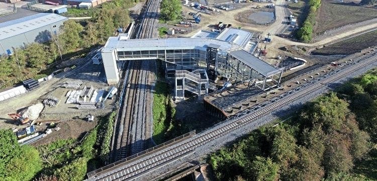 Worcestershire Parkway station shaping up