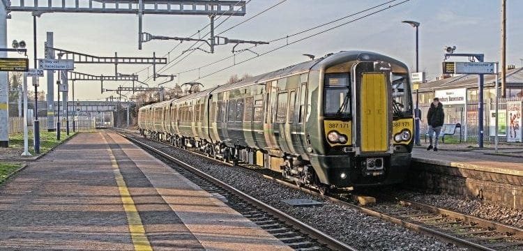 Electric trains reach Newbury