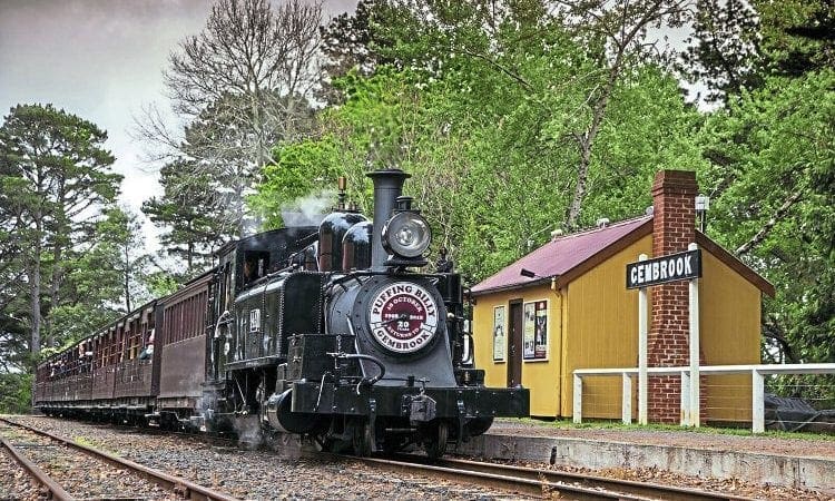 Oil instead of coal for Puffing Billy Railway