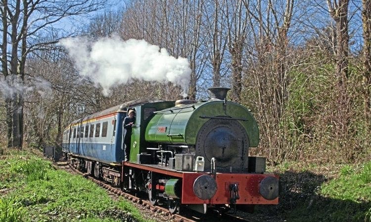Courtaulds Peckett means steam returns to East Kent