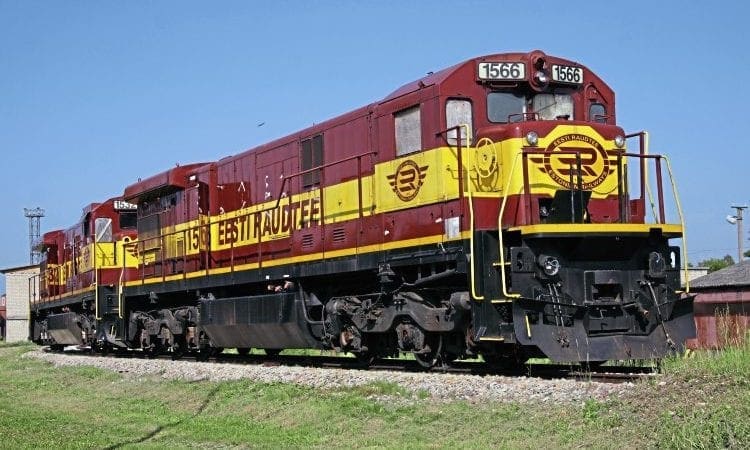 American freight locos rebuilt in Estonia