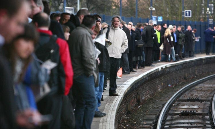 One in three rail services run late in the UK