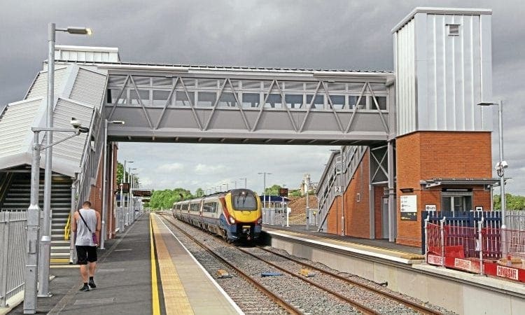 Straighter and faster for Midland Main Line at Market Harborough