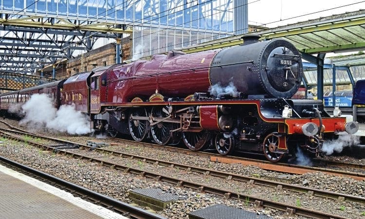 ‘Lizzie’ back on main line after repairs at Carnforth