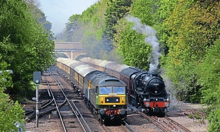 Luxury dining trains’ brief encounter in Kent