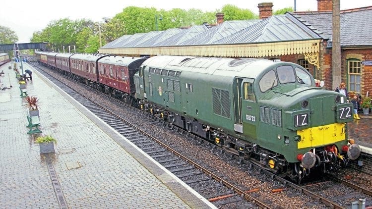 Spa Valley ‘Crompton’ replaces ‘Deltic’ at North Norfolk gala
